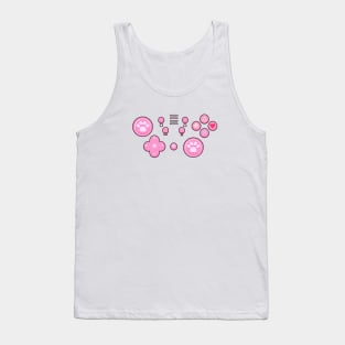 Pastel Gaming Buttons Tank Top